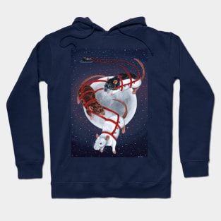 Rudolf the Red Eyed Rat Hoodie